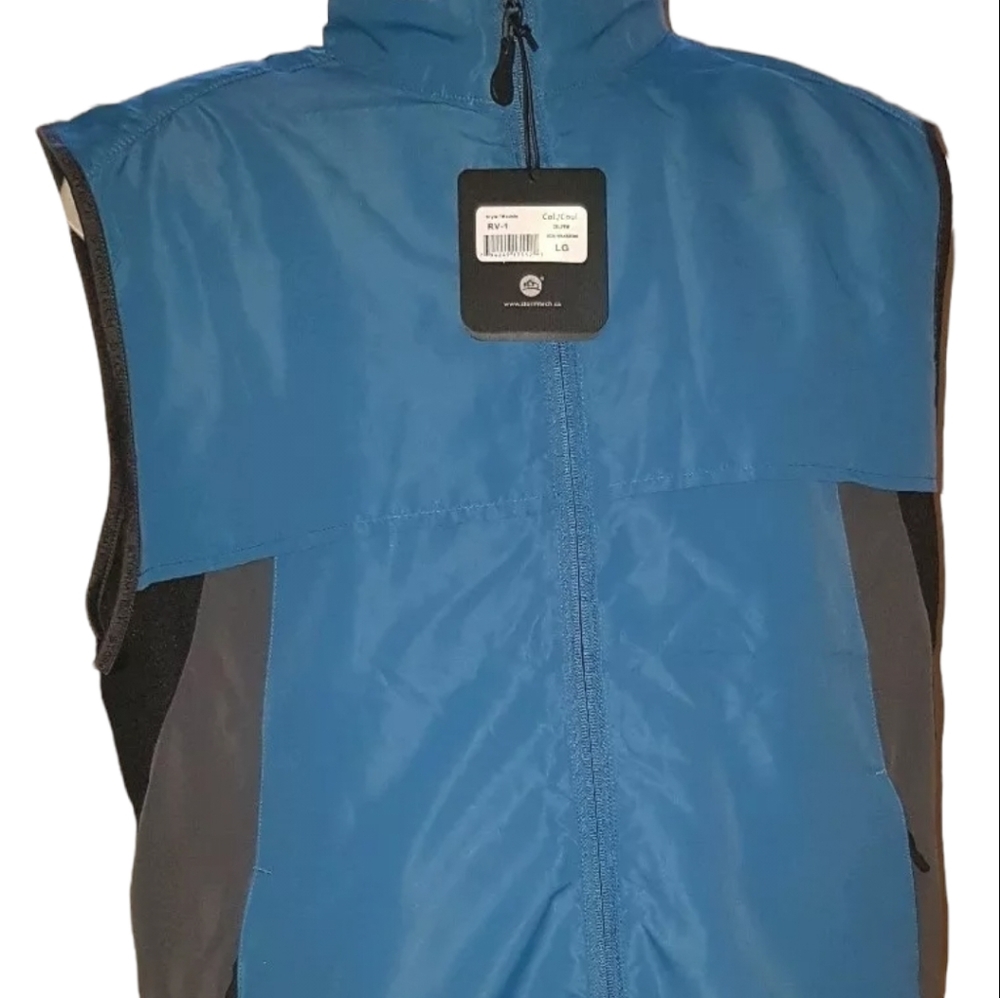 Men's Stormtech Performance Blue Vest Size Sm, Lrg, XL